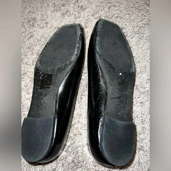 Tory Burch Square Toe Ballet Flat Size 6 - Picture 3 of 5